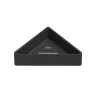 Металлическая полка Whitecross Ergo black ER2282BL угловая цвет Черный матовый