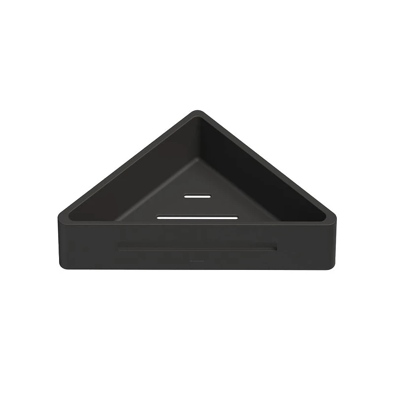 Металлическая полка Whitecross Ergo black ER2282BL угловая цвет Черный матовый