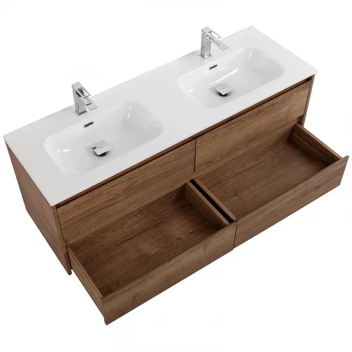 Тумба под раковину BelBagno Kraft 120 KRAFT-1200-4C-SO-2-RT подвесная Rovere Tabacco МДФ / ЛДСП