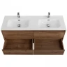 Тумба под раковину BelBagno Kraft 120 KRAFT-1200-4C-SO-2-RT подвесная Rovere Tabacco МДФ / ЛДСП