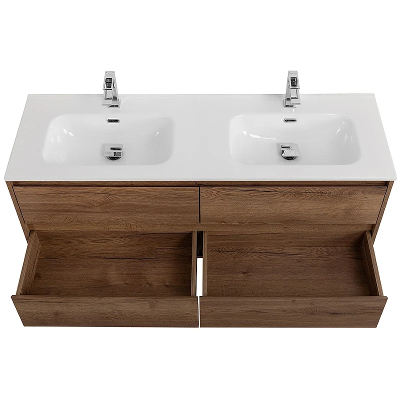 Тумба под раковину BelBagno Kraft 120 KRAFT-1200-4C-SO-2-RT подвесная Rovere Tabacco МДФ / ЛДСП