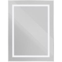 Зеркало BelBagno Kraft 60 SPC-KRAFT-600-800-SENS-AL с подсветкой Сатин с сенсорным выключателем стекло