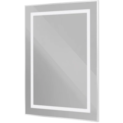 Зеркало BelBagno Kraft 60 SPC-KRAFT-600-800-SENS-AL с подсветкой Сатин с сенсорным выключателем стекло