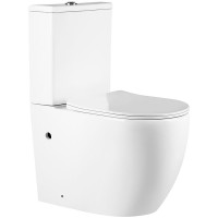 Унитаз компакт Vincea Evo VT2B-34 без бачка с сиденьем Микролифт фарфор напольный