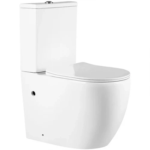 Унитаз компакт Vincea Evo VT2B-34 без бачка с сиденьем Микролифт фарфор напольный