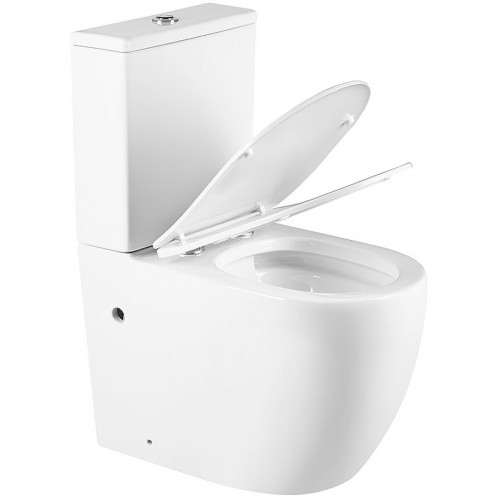 Унитаз компакт Vincea Evo VT2B-34 без бачка с сиденьем Микролифт фарфор напольный