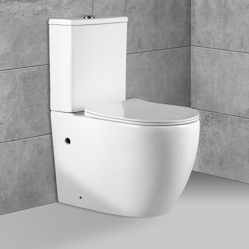 Унитаз компакт Vincea Evo VT2B-34 без бачка с сиденьем Микролифт фарфор напольный