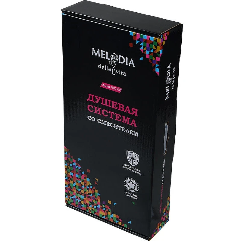 Душевая система Melodia della vita Moderno MSC00111С с термостатом Хром