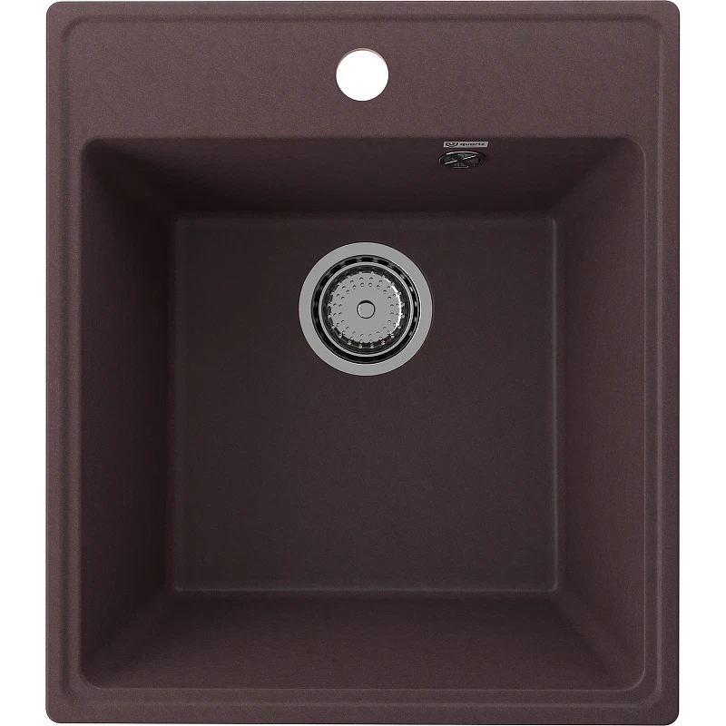 Кухонная мойка Ulgran Quartz Forte 460-06 Трюфель искусственный камень (литьевой мрамор) встраиваемый