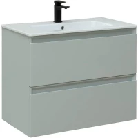 Тумба под раковину Allen Brau Eclipse 80 1.E1002.PWM подвесная Папирус матовый МДФ / ЛДСП