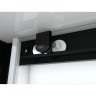 Душевая кабина Black&White Galaxy 8002900 с гидромассажем профиль Черный задняя стенка Белая