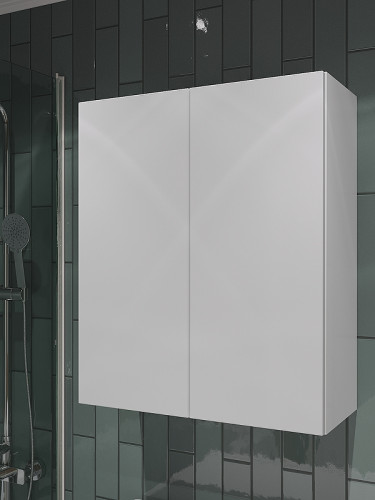 Подвесной шкаф Orange Гамма 60 Gm-60SR Белый глянец МДФ / ЛДСП