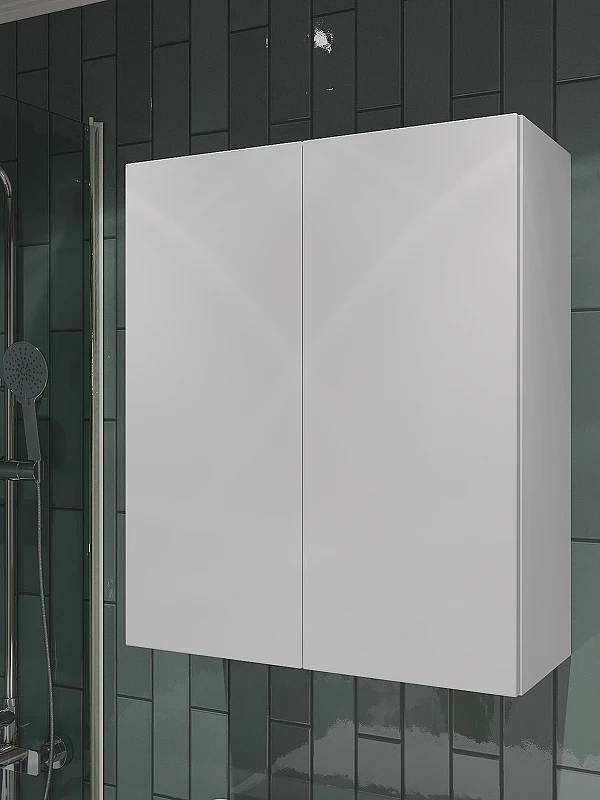 Подвесной шкаф Orange Гамма 60 Gm-60SR Белый глянец МДФ / ЛДСП