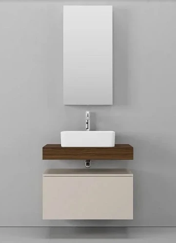 Столешница под раковину Velvex Unique Unit 80 st.UNI.80-626 Белая