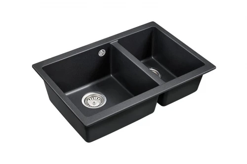 Кухонная мойка Emar Quartz 66,5 EMQ-2665.PL цвет Морион