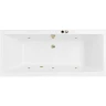 Акриловая ванна Excellent Pryzmat 160x75 WAEX.PRY16.SOFT.BR с гидромассажем
