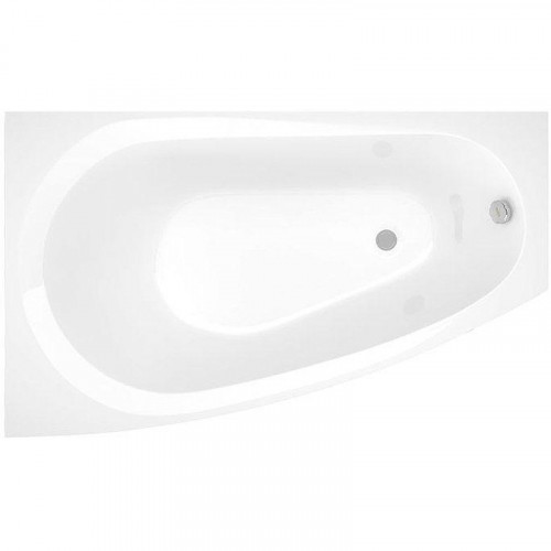Акриловая ванна Alba Spa Baline 150х90 L ВАС013000Л100 без гидромассажа