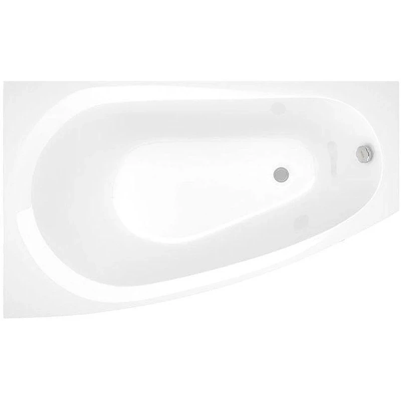 Акриловая ванна Alba Spa Baline 150х90 L ВАС013000Л100 без гидромассажа