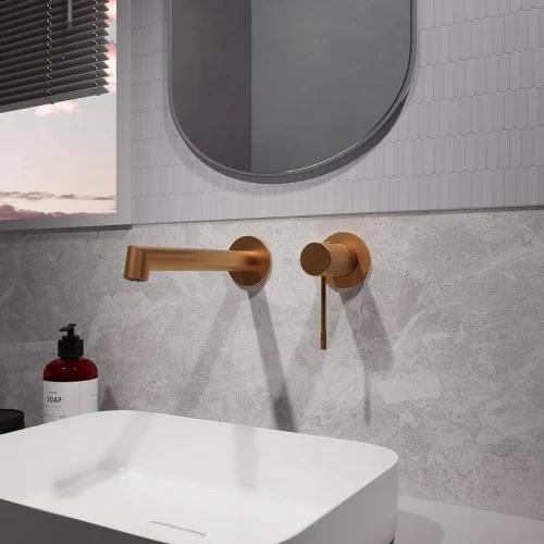 Смеситель для раковины Vincea Desire VBFW-1D1BC цвет Брашированная медь
