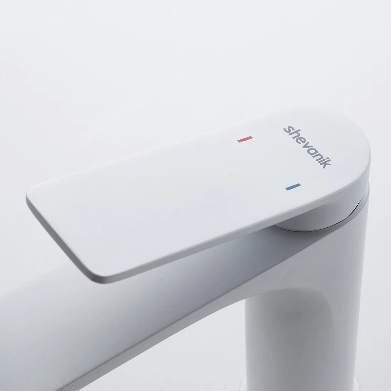 Смеситель для раковины Shevanik S4101C цвет Белый матовый