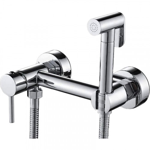 Гигиенический душ со смесителем ESKO SMH02 Хром латунь на стену