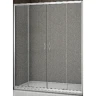 Душевая дверь в нишу Good Door Latte WTW-TD-160-G-WE 160 профиль Белый стекло матовое