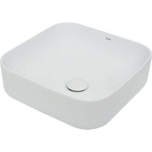 Раковина-чаша AQUAme 39 AQM5011 Белая глянцевая фаянс накладная