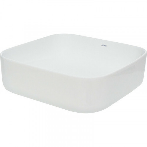Раковина-чаша AQUAme 39 AQM5011 Белая глянцевая фаянс накладная