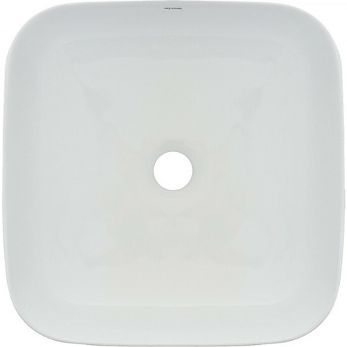Раковина-чаша AQUAme 39 AQM5011 Белая глянцевая фаянс накладная