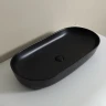 Раковина-чаша CeramaLux 80 78327MB Черная матовая фаянс накладная