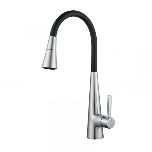 Смеситель для кухни Rose R213L цвет Сатин Черный