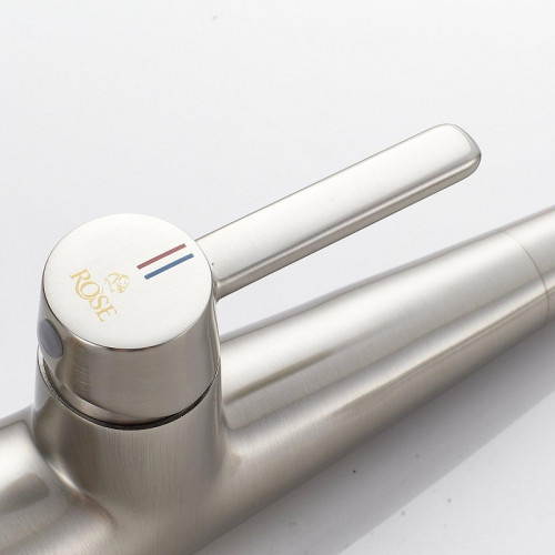 Смеситель для кухни Rose R213L цвет Сатин Черный