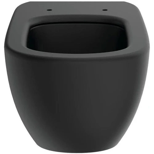 Унитаз с инсталляцией Ideal Standard Tesi Aqua Blade T3868V3/121A6 с сиденьем Микролифт и Черной матовой клавишей смыва