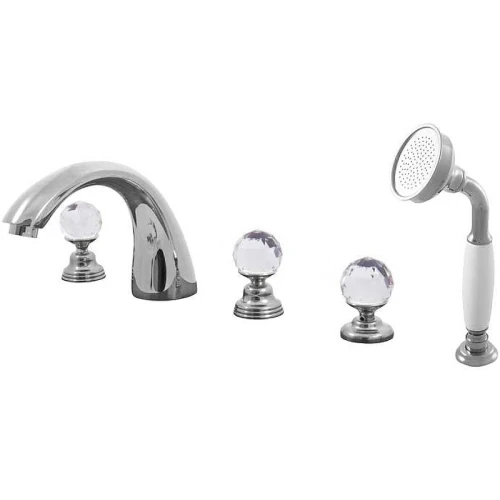 Смеситель на борт ванны Rav Slezak Brilliance169.5P Хром латунь
