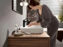 Смеситель для раковины Hansgrohe Vivenis 75020670 Черный матовый латунь
