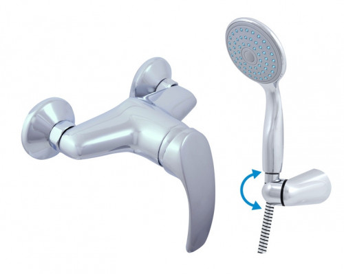 Смеситель для душа Rav Slezak Mississippi MS081.5/2 Хром на стену