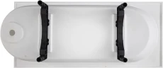 Ванна из искусственного камня Allen Brau Evo Oberon 180x80 2.3EV03.20 цвет Белый