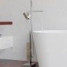 Смеситель для ванны RGW Shower Panels SP-350 511405350-01 Хром латунь на пол однорычажный