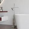 Смеситель для ванны RGW Shower Panels SP-350 511405350-01 Хром латунь на пол однорычажный