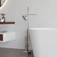 Смеситель для ванны RGW Shower Panels SP-350 511405350-01 Хром латунь на пол