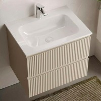 Тумба под раковину Sancos Snob R 60 SNR60CE подвесная Beige Soft МДФ / ЛДСП