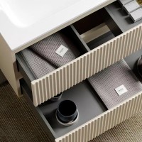Тумба под раковину Sancos Snob R 60 SNR60CE подвесная Beige Soft МДФ / ЛДСП