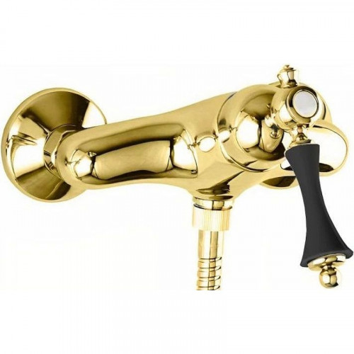 Смеситель для душа Cezares Margot MARGOT-DM-03/24-N Золото 24 карат латунь на стену