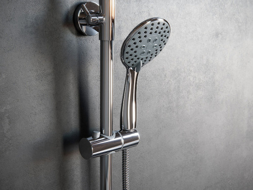 Душевая система Laguraty 17060A Хром латунь на стену