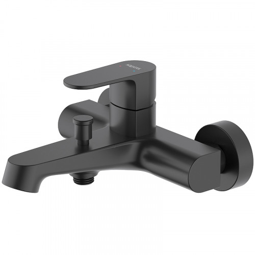 Комплект смесителей Aquatek Оберон AQ1230MB Черный матовый латунь