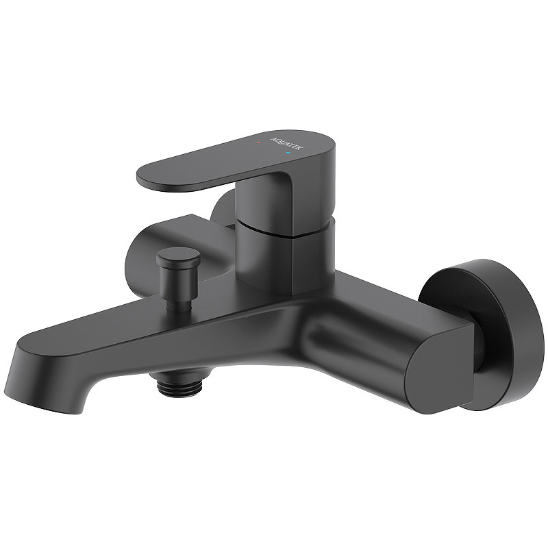 Комплект смесителей Aquatek Оберон AQ1230MB Черный матовый латунь