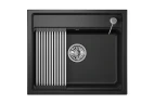 Кухонная мойка Granula Kitchen Space 60 6003 цвет Черный