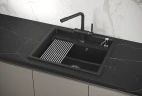Кухонная мойка Granula Kitchen Space 60 6003 цвет Черный