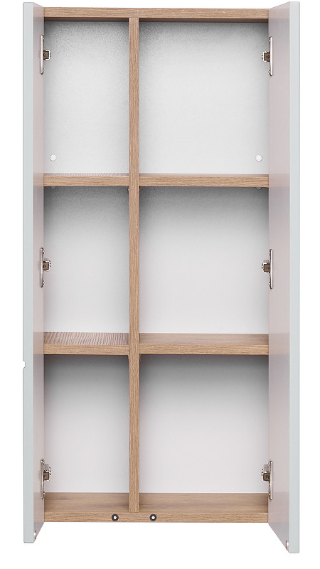 Подвесной шкаф Aquaton Мишель 43 1A243903MIX30 Дуб фьорд Дуб рустикальный МДФ / ЛДСП