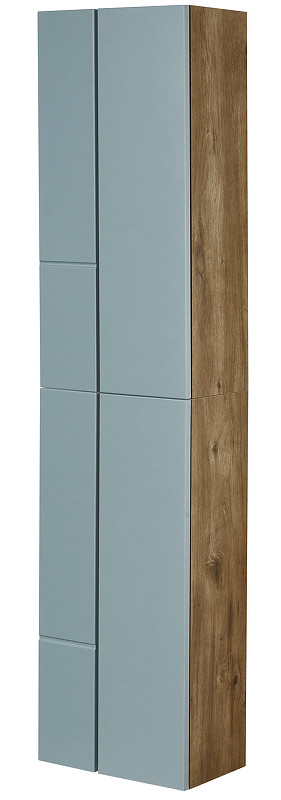 Подвесной шкаф Aquaton Мишель 43 1A243903MIX30 Дуб фьорд Дуб рустикальный МДФ / ЛДСП